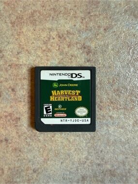 Nintendo DS John Deere Harvest In The Heartland console game